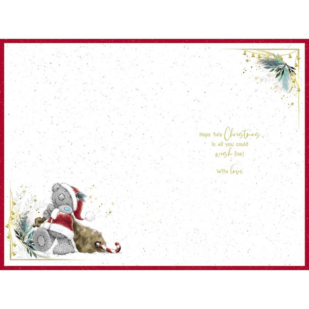 Amazing Cousin Me to You Bear Christmas Card Extra Image 1